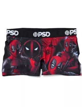 PSD Deadpool Boy Shorts Shorts